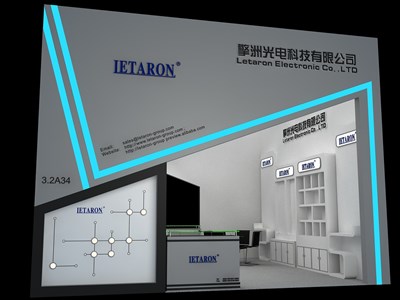 36平米展臺設計制作：二面開口/現(xiàn)代/木質(zhì)結(jié)構/白色，為照明展展商而作（免費使用）