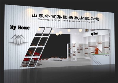 54平米展臺(tái)設(shè)計(jì)制作：二面開口/現(xiàn)代/木質(zhì)結(jié)構(gòu)/白色，為玩具展展商而作（免費(fèi)使用）