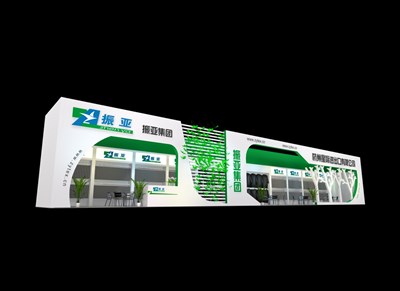 72平米展臺(tái)設(shè)計(jì)制作：一面開口/現(xiàn)代/木質(zhì)結(jié)構(gòu)/白色，為紡織展展商而作（免費(fèi)使用）