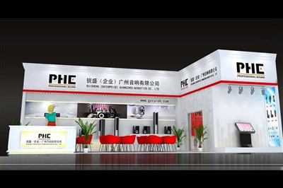72平米展臺設(shè)計(jì)制作：二面開口/現(xiàn)代/木質(zhì)結(jié)構(gòu)/白色，為家電展展商而作（免費(fèi)使用）