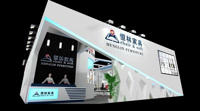204平米展臺設(shè)計制作：二面開口/現(xiàn)代/木質(zhì)結(jié)構(gòu)/白色，為建材展展商而作（免費使用）