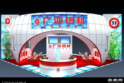 100平米展臺設計制作：一面開口/中式/木質(zhì)結(jié)構(gòu)/灰色，為建材展展商而作（免費使用）