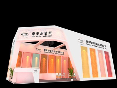 66平米展臺設(shè)計制作：二面開口/現(xiàn)代/木質(zhì)結(jié)構(gòu)/白色，為建材展展商而作（免費使用）